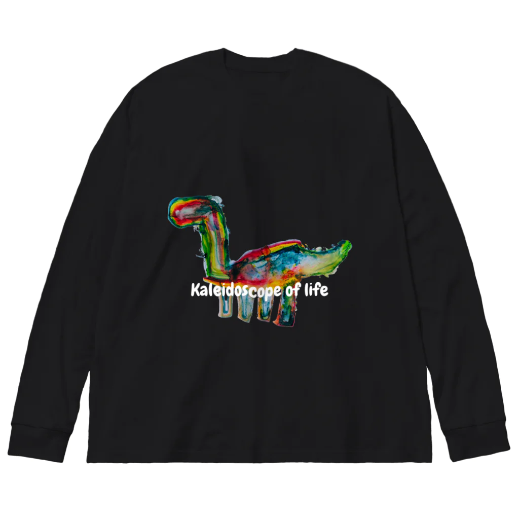 spino0017の万華鏡のような恐竜 Big Long Sleeve T-Shirt