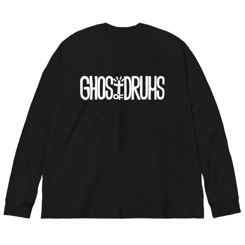 GHOSTOFDRUMSのGHOST LOGO LONG SLEEVE Big Long Sleeve T-Shirt