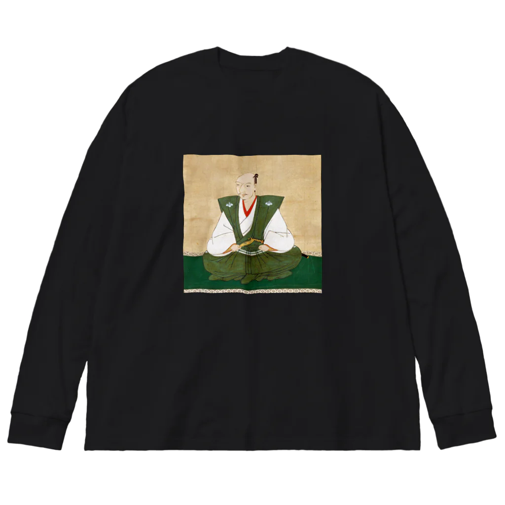 織田信長・豊臣秀吉・　　　徳川家康グッズ 専門shop　　　　　　　　　　～戦国時代グッズ～の織田信長 Big Long Sleeve T-Shirt