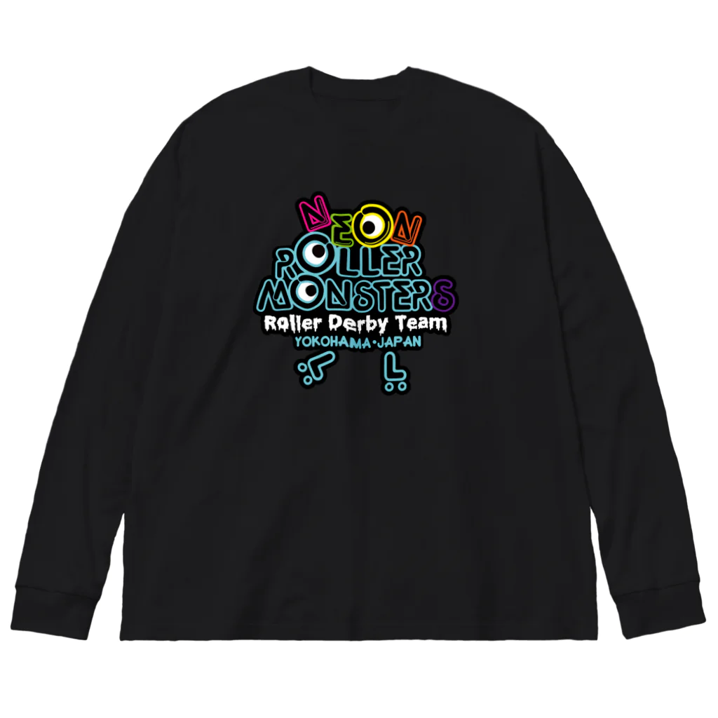 ネオンローラーモンスターズ Official StoreのネオンズLOGO Big Long Sleeve T-Shirt