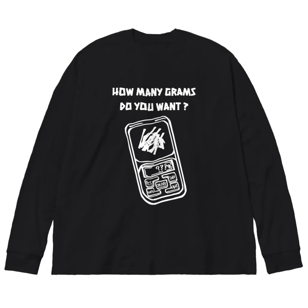 JINPIN (仁品)の何グラム欲しい？ Big Long Sleeve T-Shirt