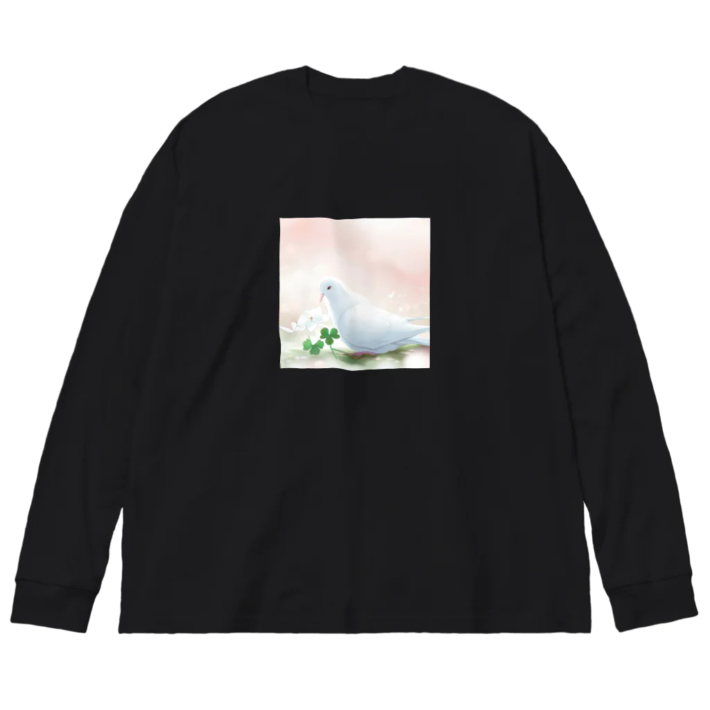 こりすまるの夢幻　鳩　和み Big Long Sleeve T-Shirt