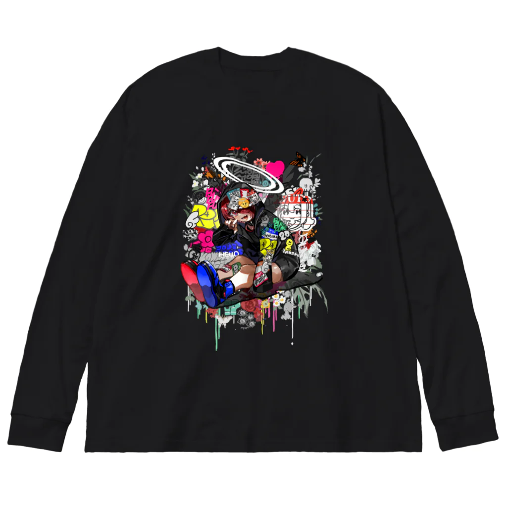 UguisuAnnのUGUWUTO Big Long Sleeve T-Shirt