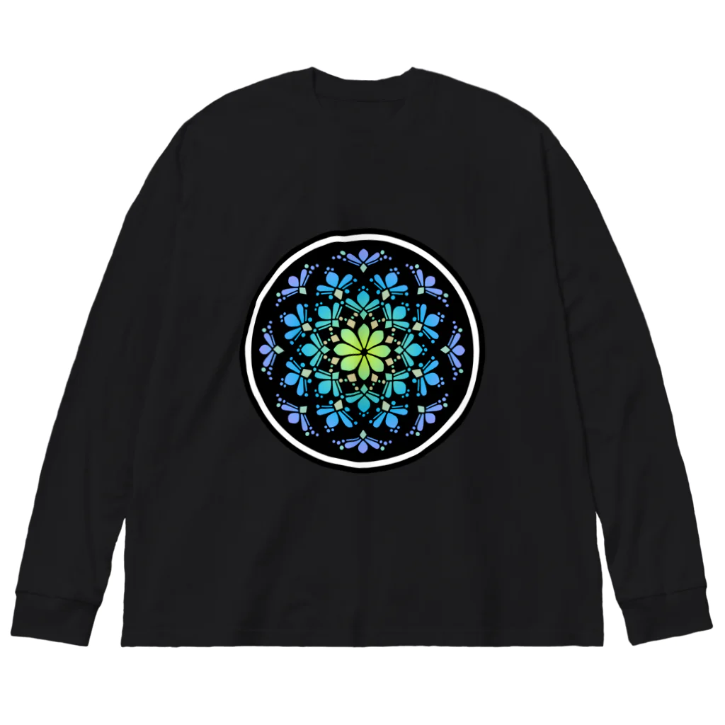 Archetype Memoriesのご縁の華１ Big Long Sleeve T-Shirt