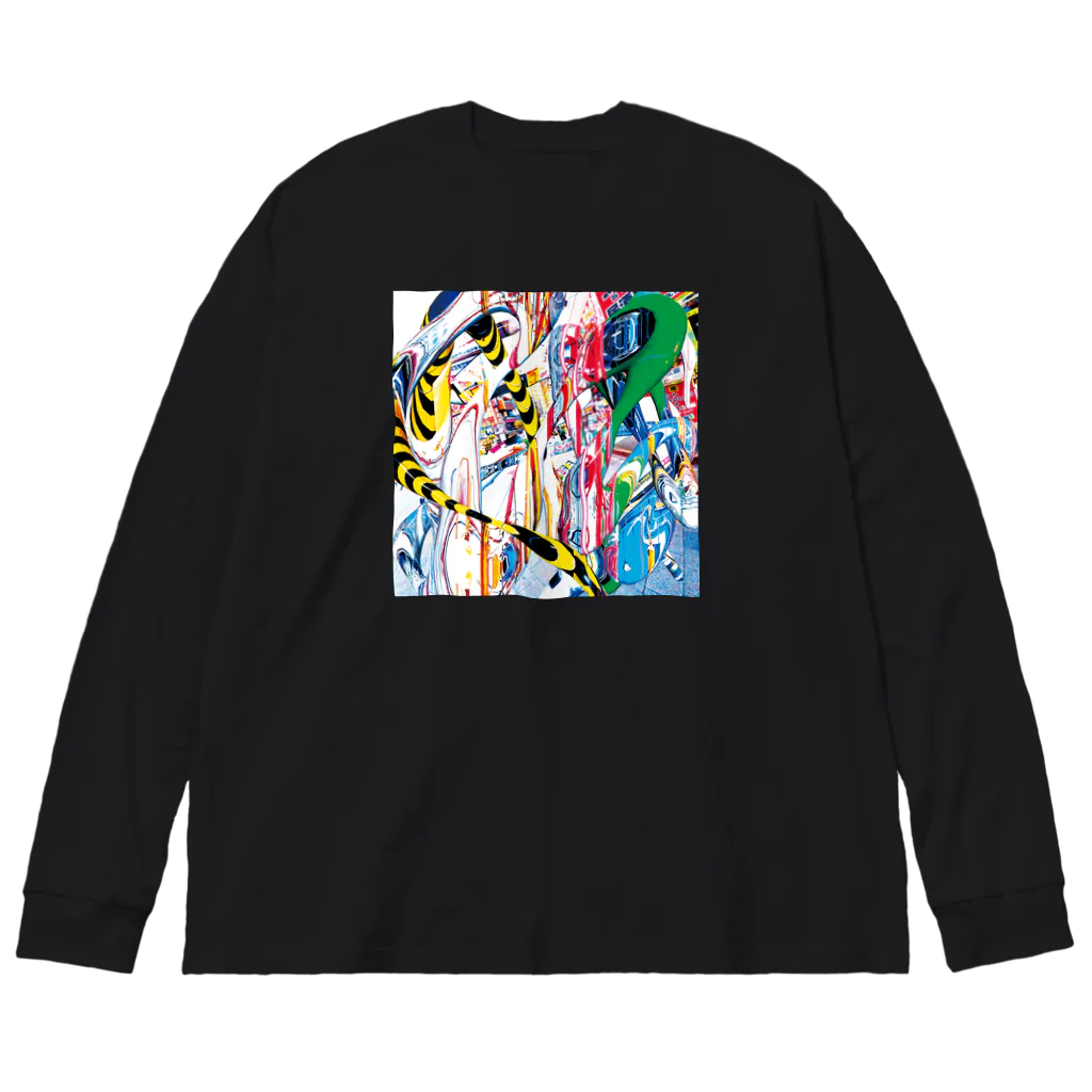 AugmentedBooksのネオ東京A Big Long Sleeve T-Shirt