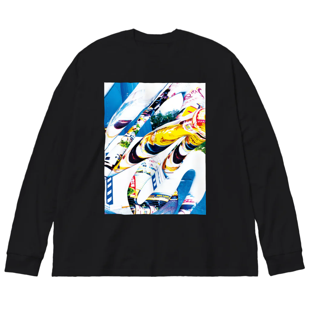 AugmentedBooksのネオ東京C Big Long Sleeve T-Shirt