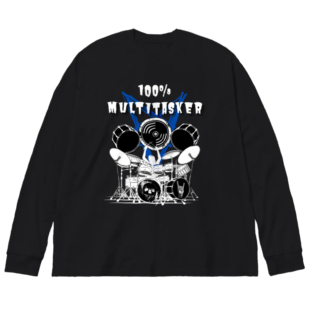 WizardWearの100 percent Multitasker Big Long Sleeve T-Shirt