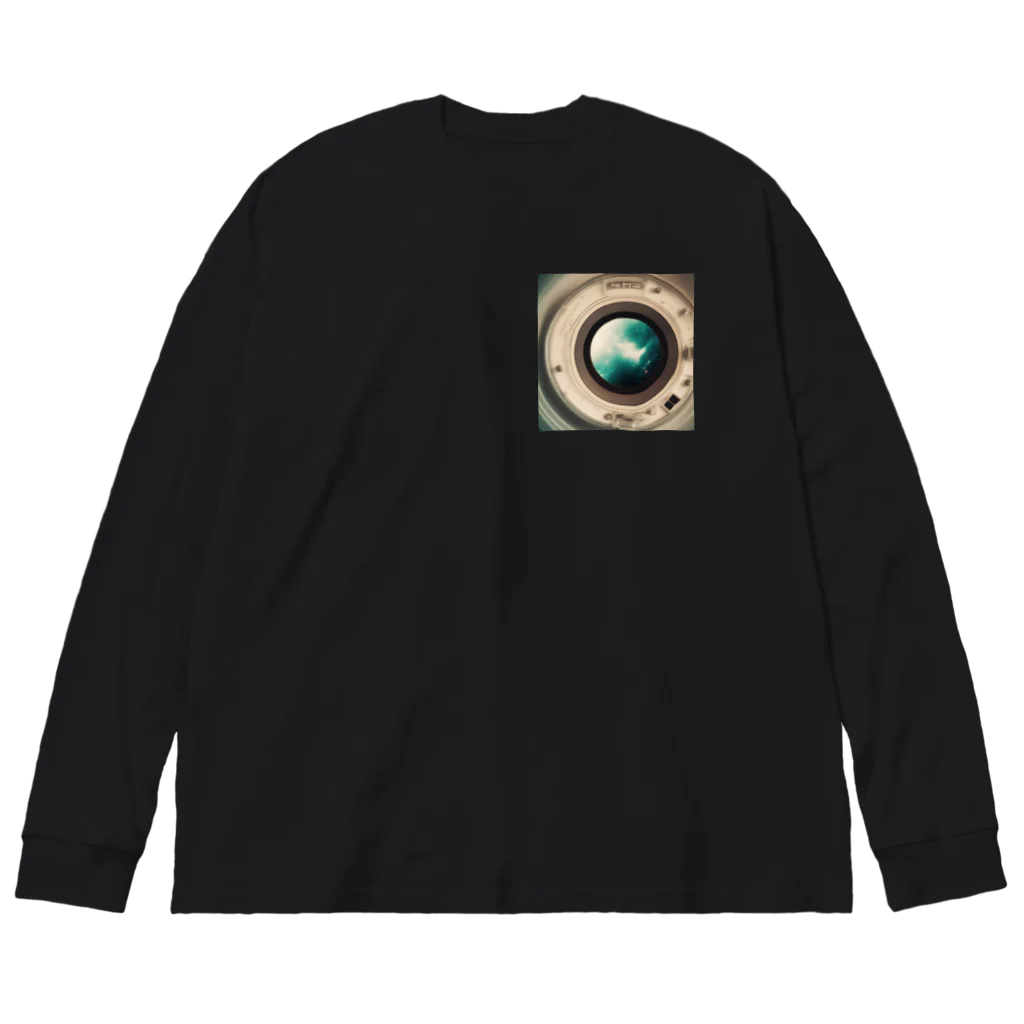 テフラんずの窓の外は宇宙 Big Long Sleeve T-Shirt