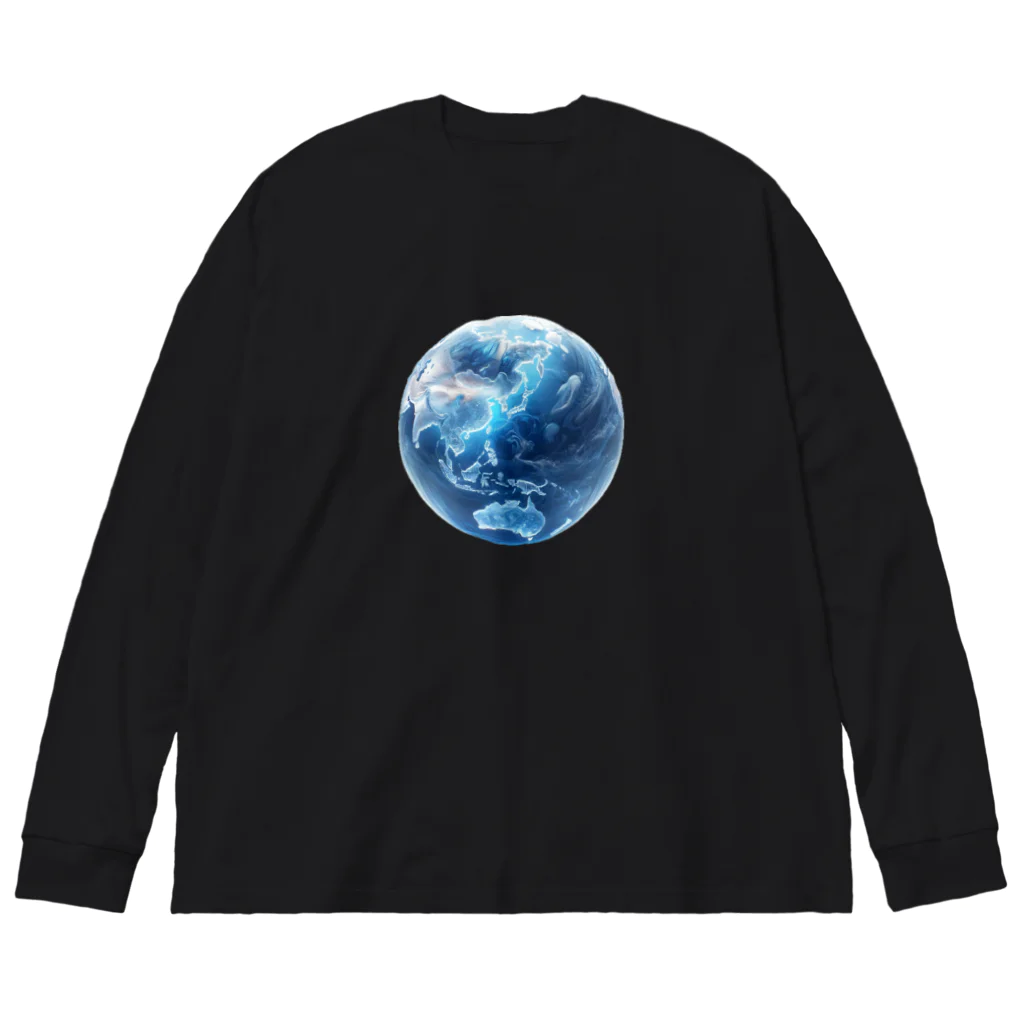 Ryoukaの地球_ガラス玉 Big Long Sleeve T-Shirt