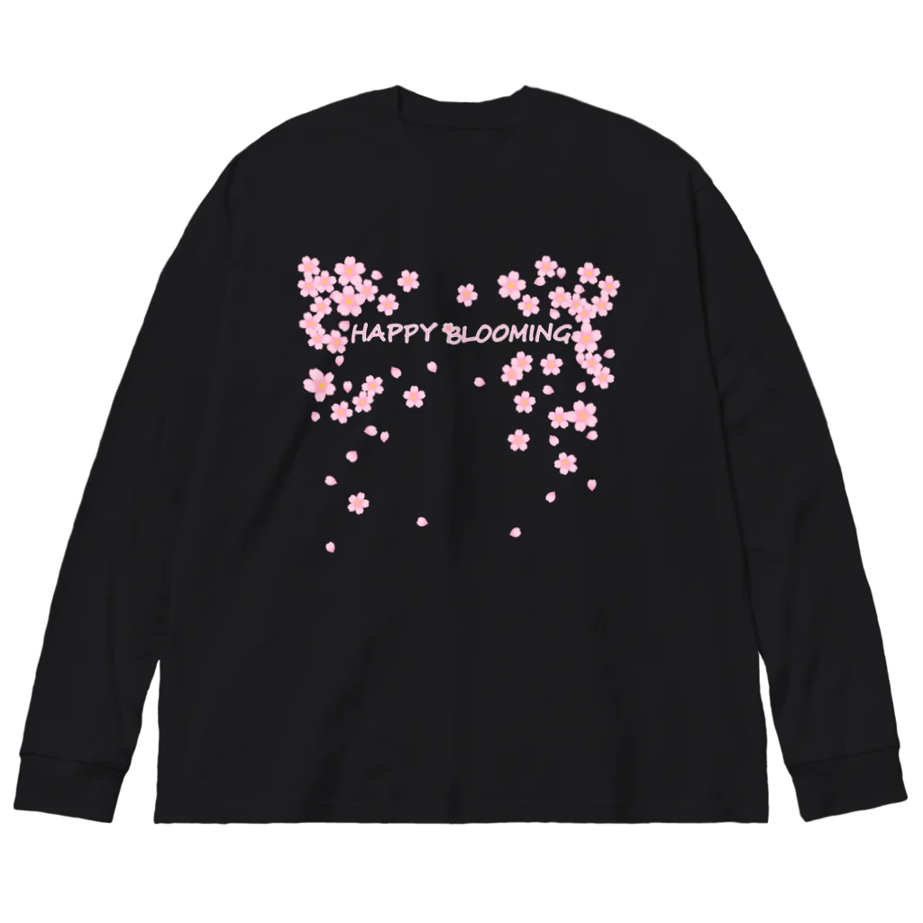 A33のHAPPY BLOOMING Big Long Sleeve T-Shirt