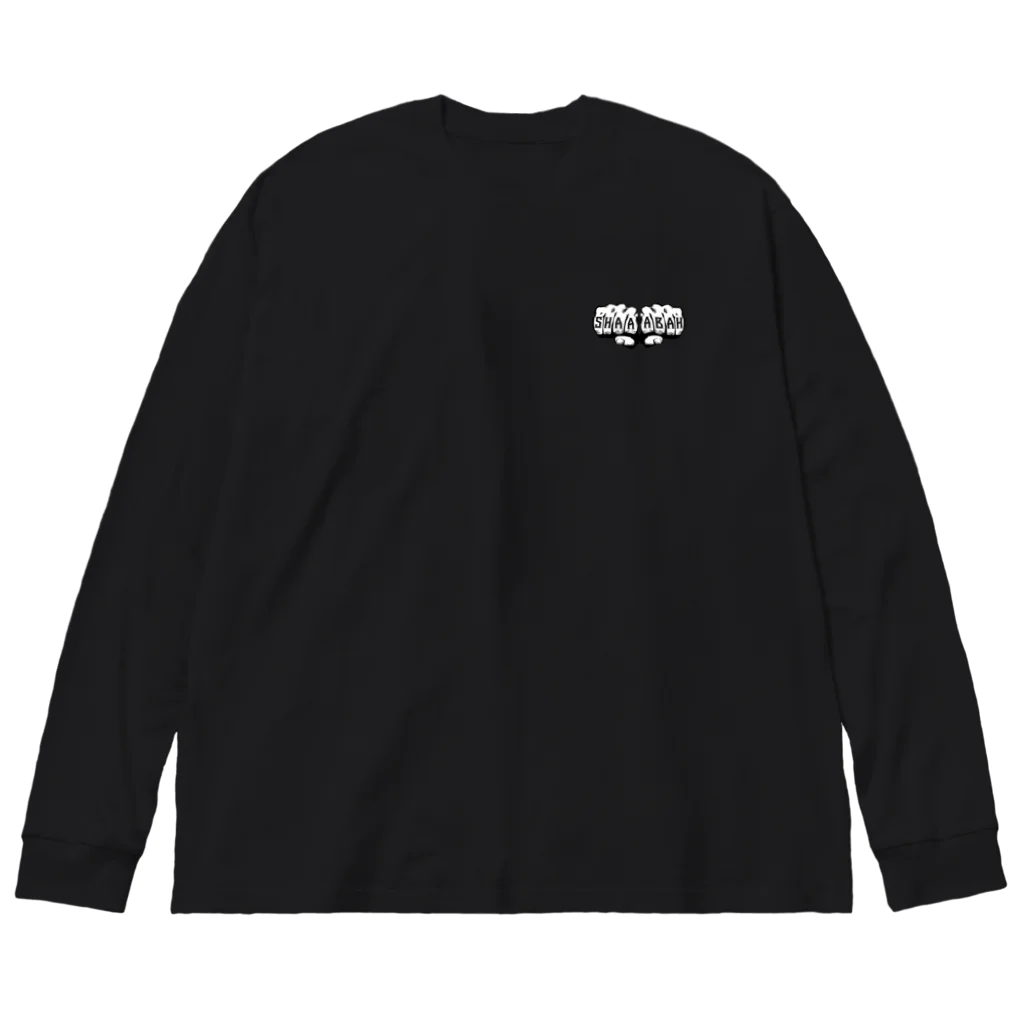 シモムラのSHABHA_T (BLACK) Big Long Sleeve T-Shirt