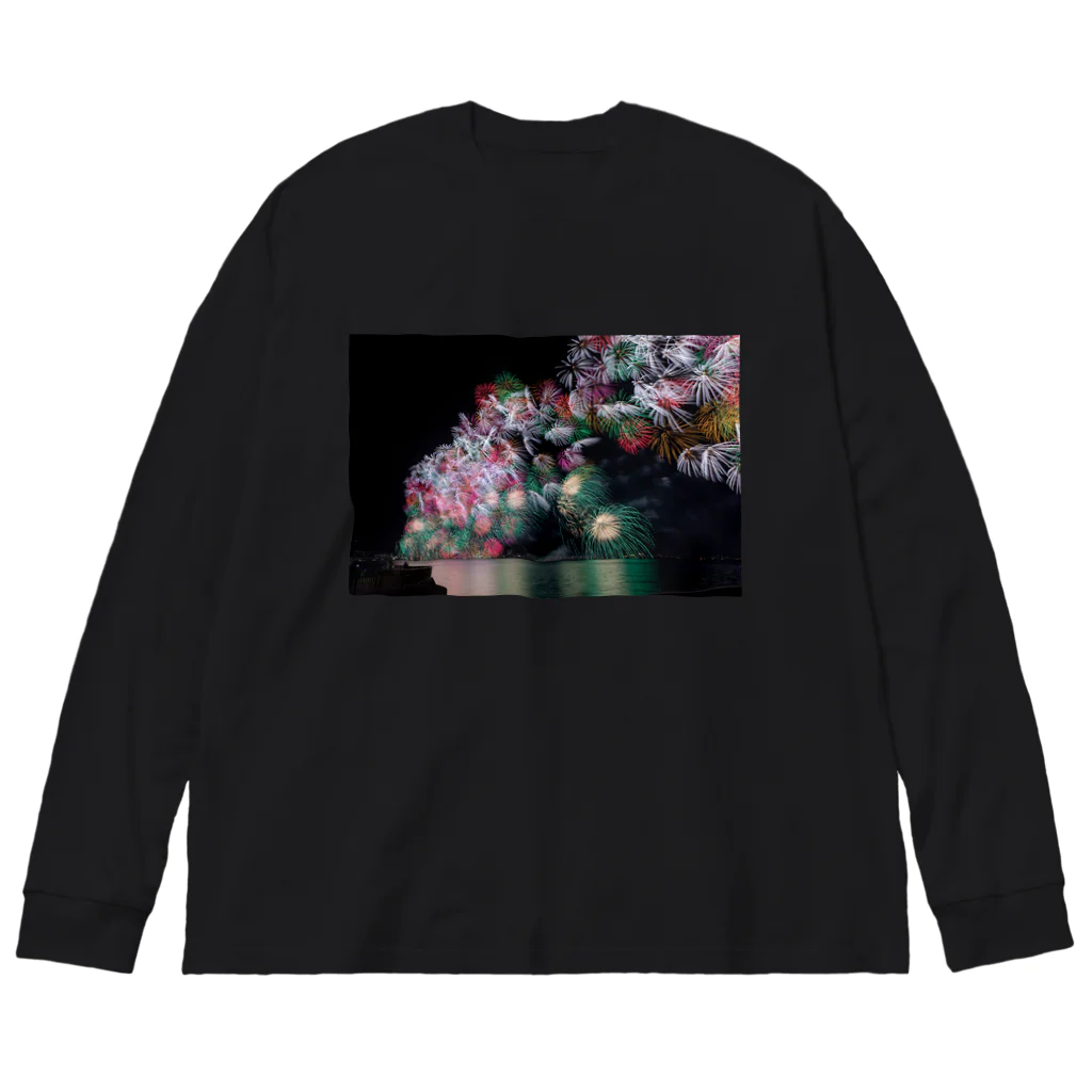 つむぎの千輪菊 Big Long Sleeve T-Shirt