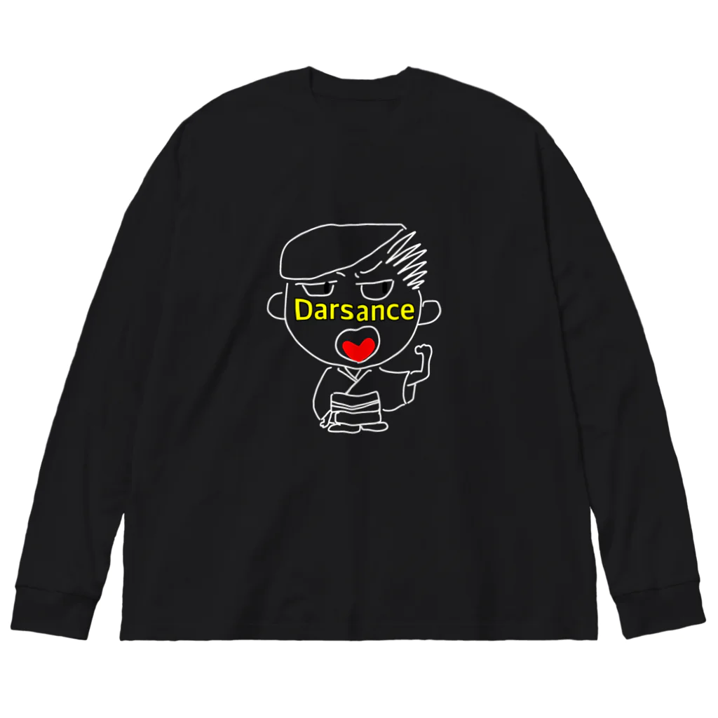 comaoのだーさんちぇ　Darsance ビッグシルエットロングスリーブTシャツ