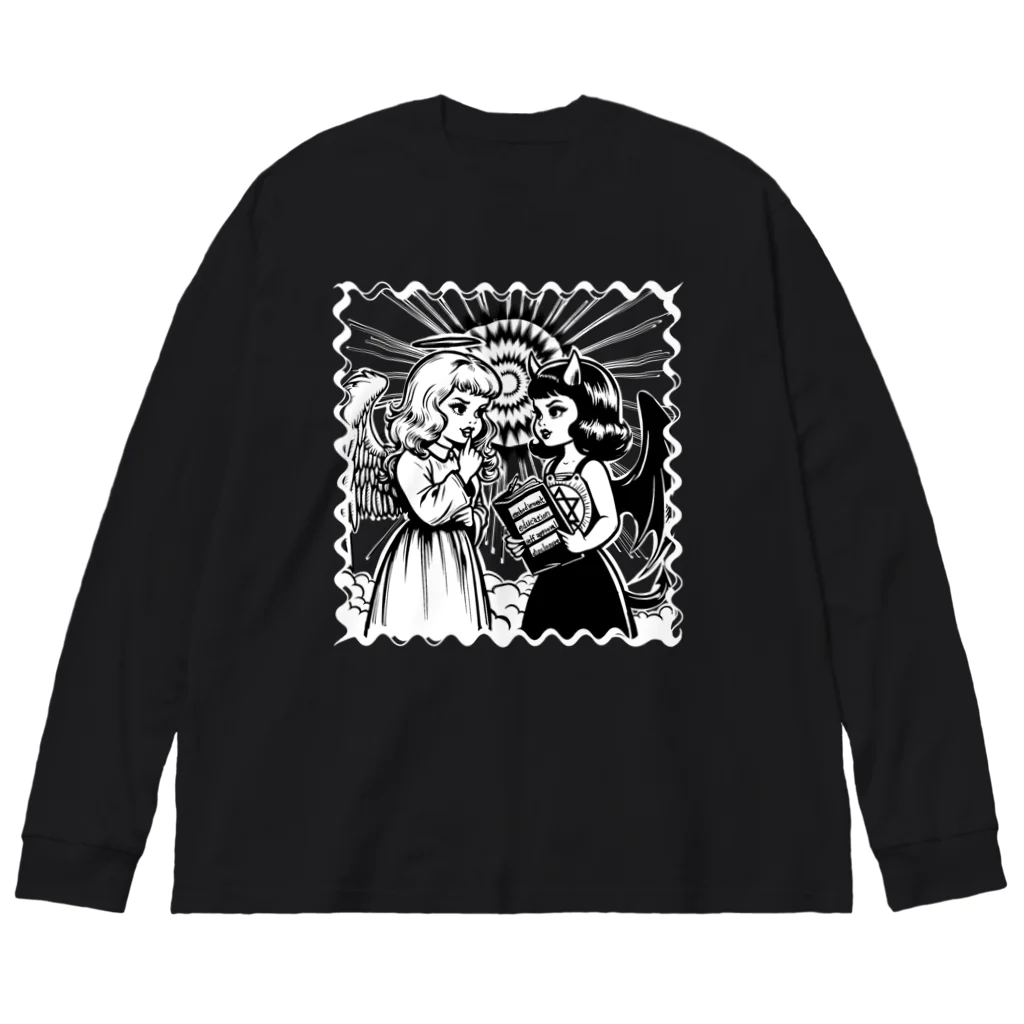 UNchan(あんちゃん)    ★unlimited★の天使と悪魔の計画 Big Long Sleeve T-Shirt