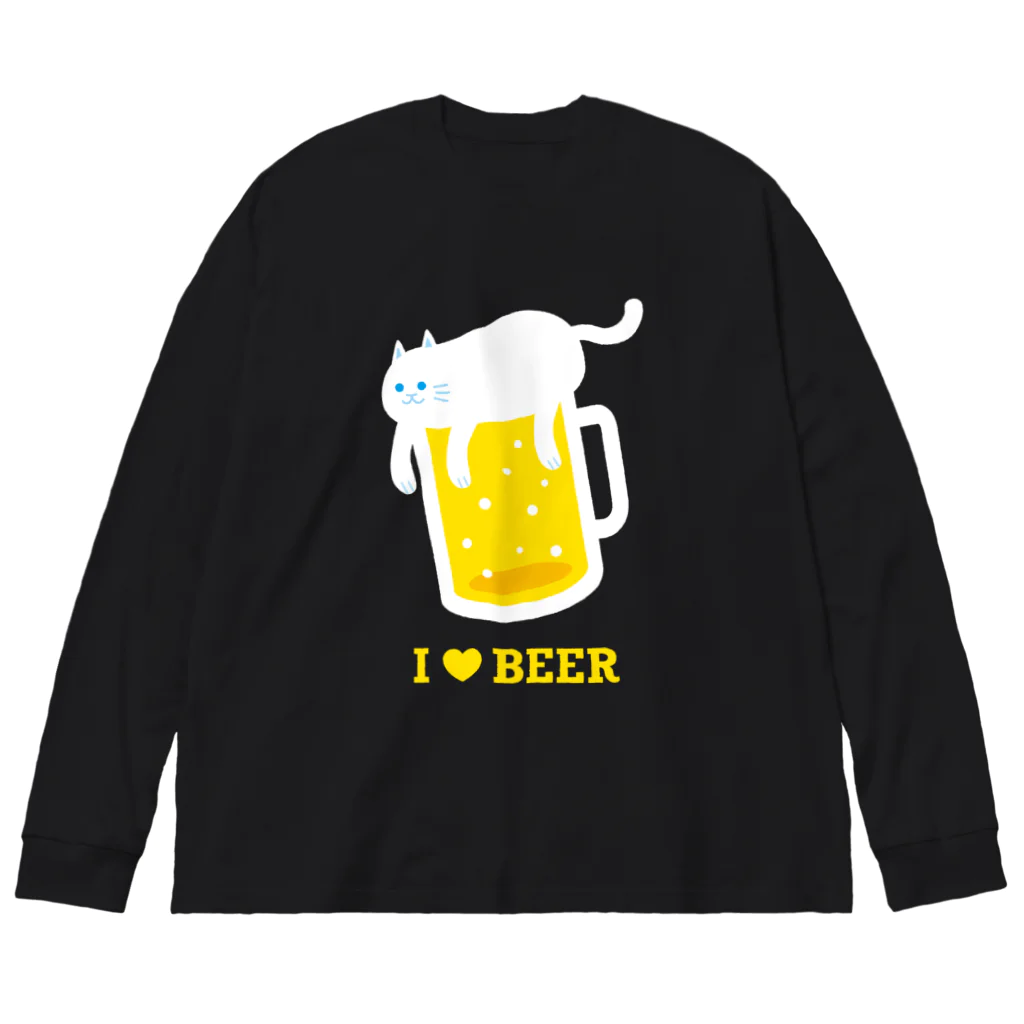 hiropo3のねこ泡ビール Big Long Sleeve T-Shirt