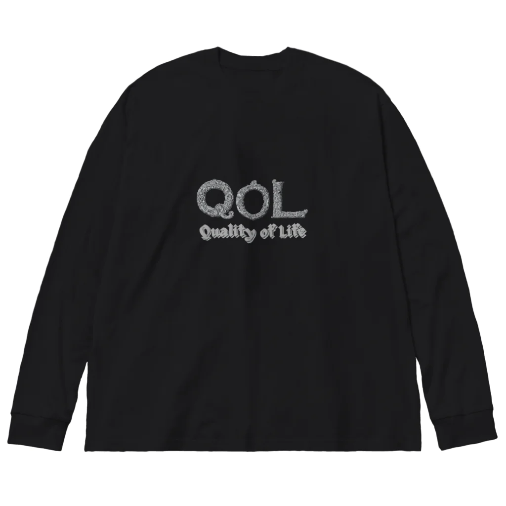 AwagoModeのQOL (Quality of Life) (34) Big Long Sleeve T-Shirt