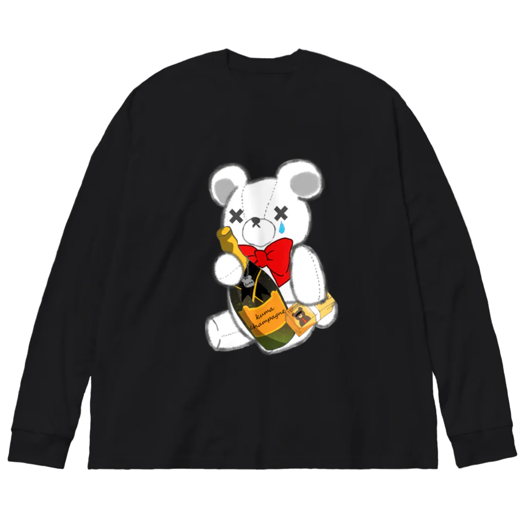 CEのSAKEくま champagne Big Long Sleeve T-Shirt