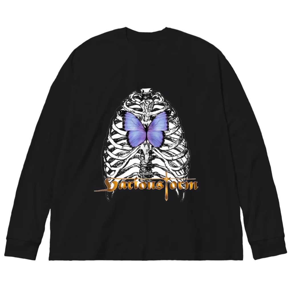 Varioustorm officialのVarioustorm official Big Long Sleeve T-Shirt