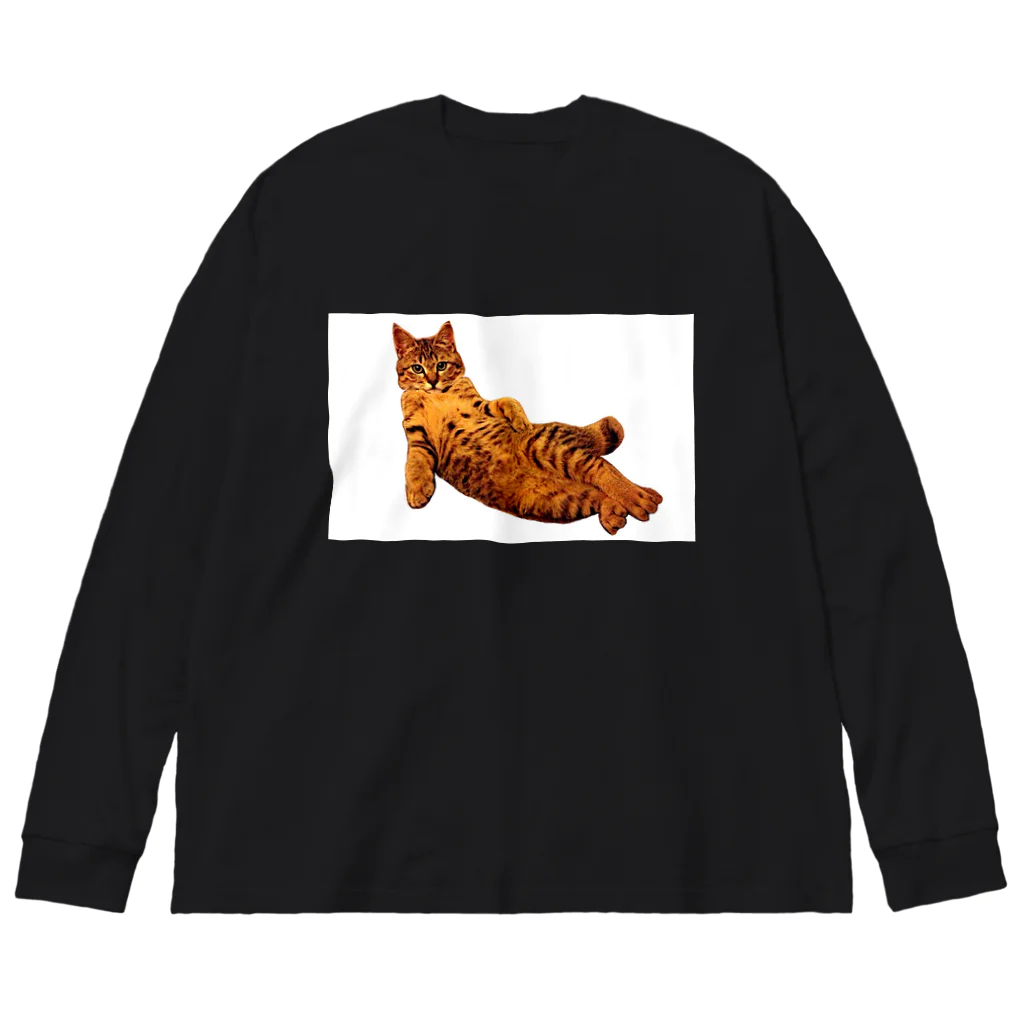 Elegant CatのElegant Cat ③ ビッグシルエットロングスリーブTシャツ