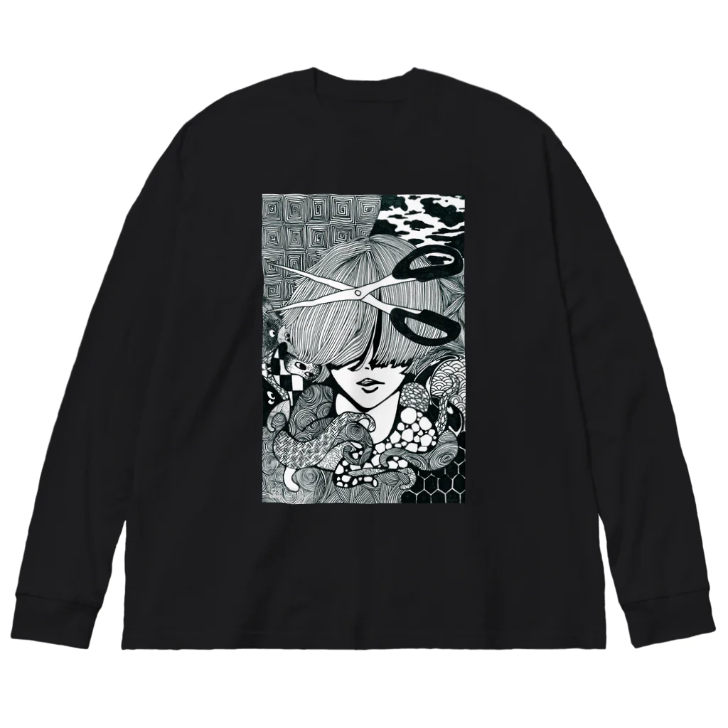 異星人生活日誌。のcut Big Long Sleeve T-Shirt