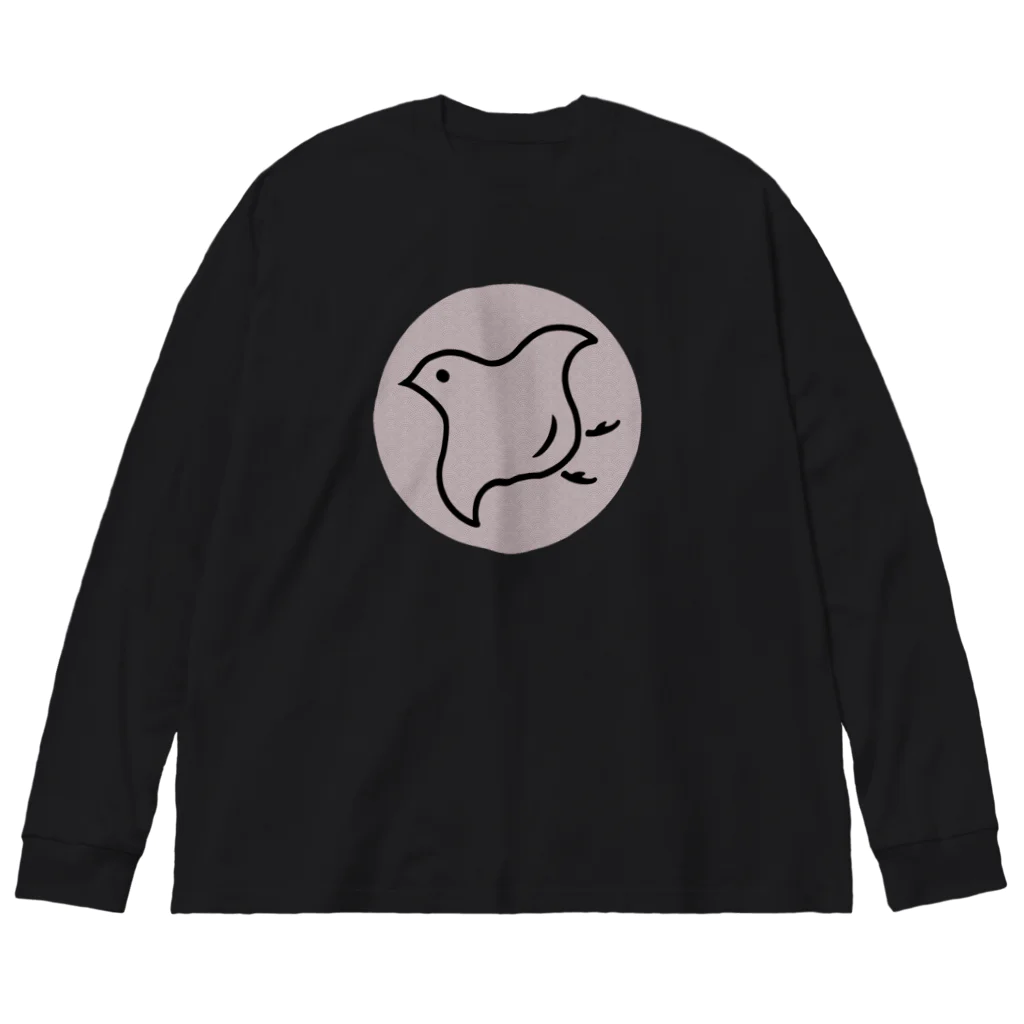 ツバメ堂の千鳥・丸 Big Long Sleeve T-Shirt