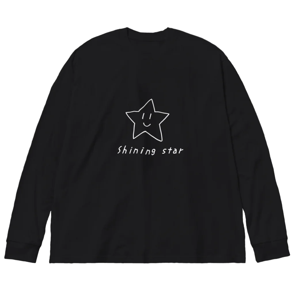 kazukiboxの輝く星 ビッグシルエットロングスリーブTシャツ
