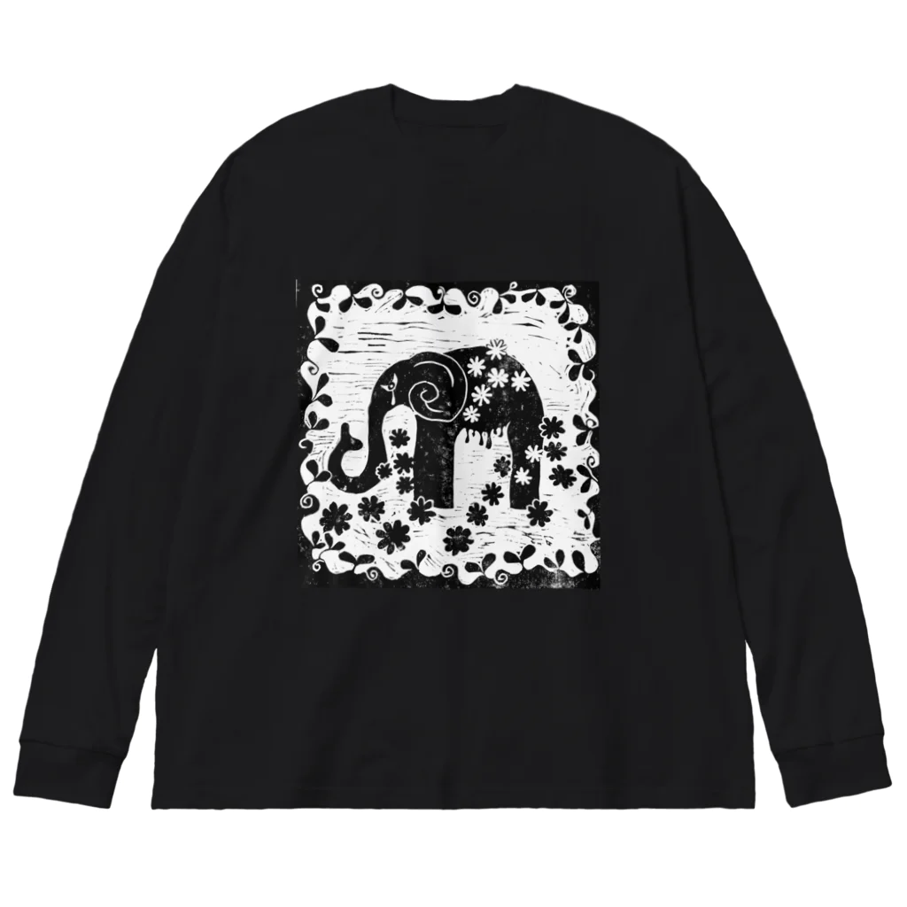 KEIHAMMの涙コボレルトキコノハナ咲 Big Long Sleeve T-Shirt