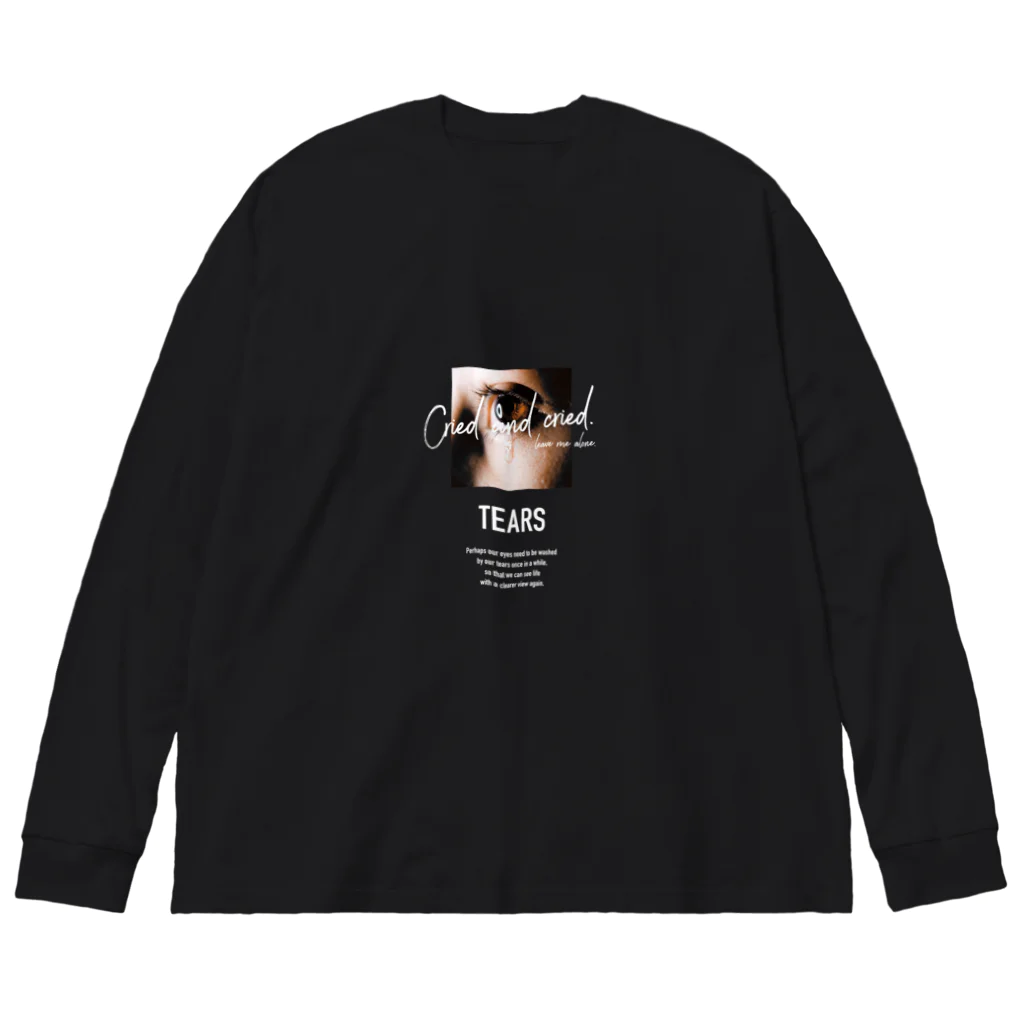 Takuma TickeyのTEARS Big Long Sleeve T-Shirt