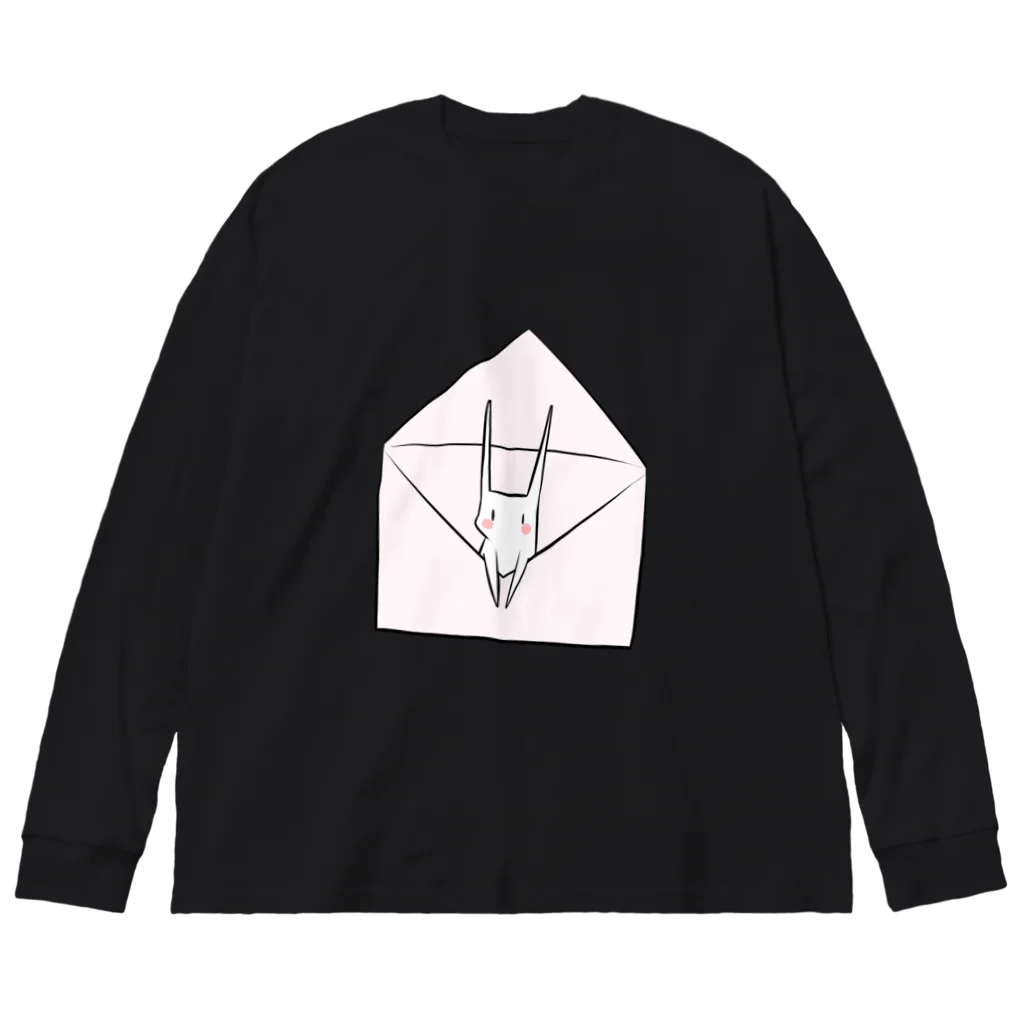 popurinの送られるうさぎ。 Big Long Sleeve T-Shirt