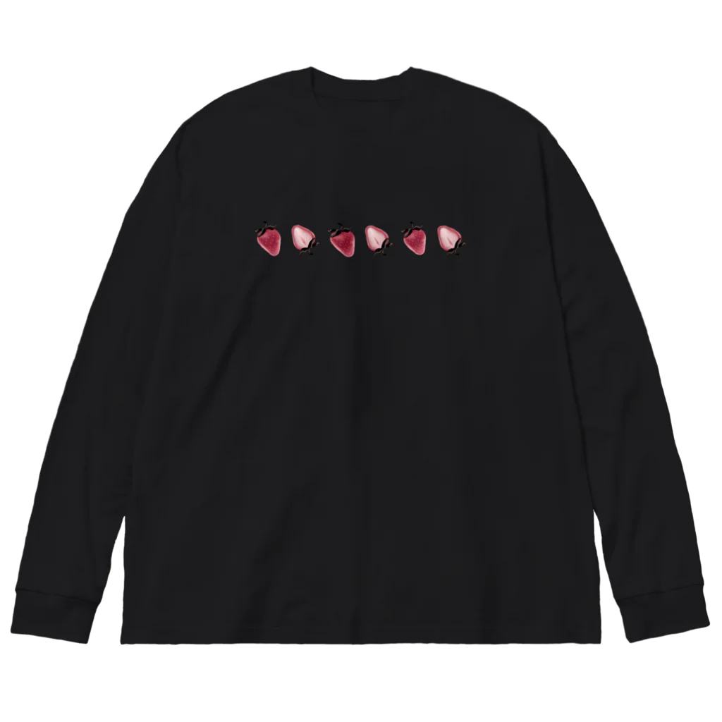 白玉フルーツポンチのstrawberryちゃん🍓 Big Long Sleeve T-Shirt