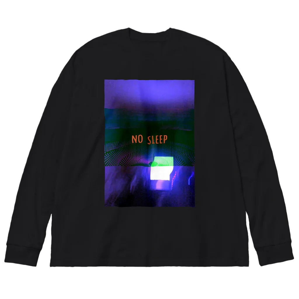 Tdk voidのプリントロンT 「NO SLEEP」 Big Long Sleeve T-Shirt