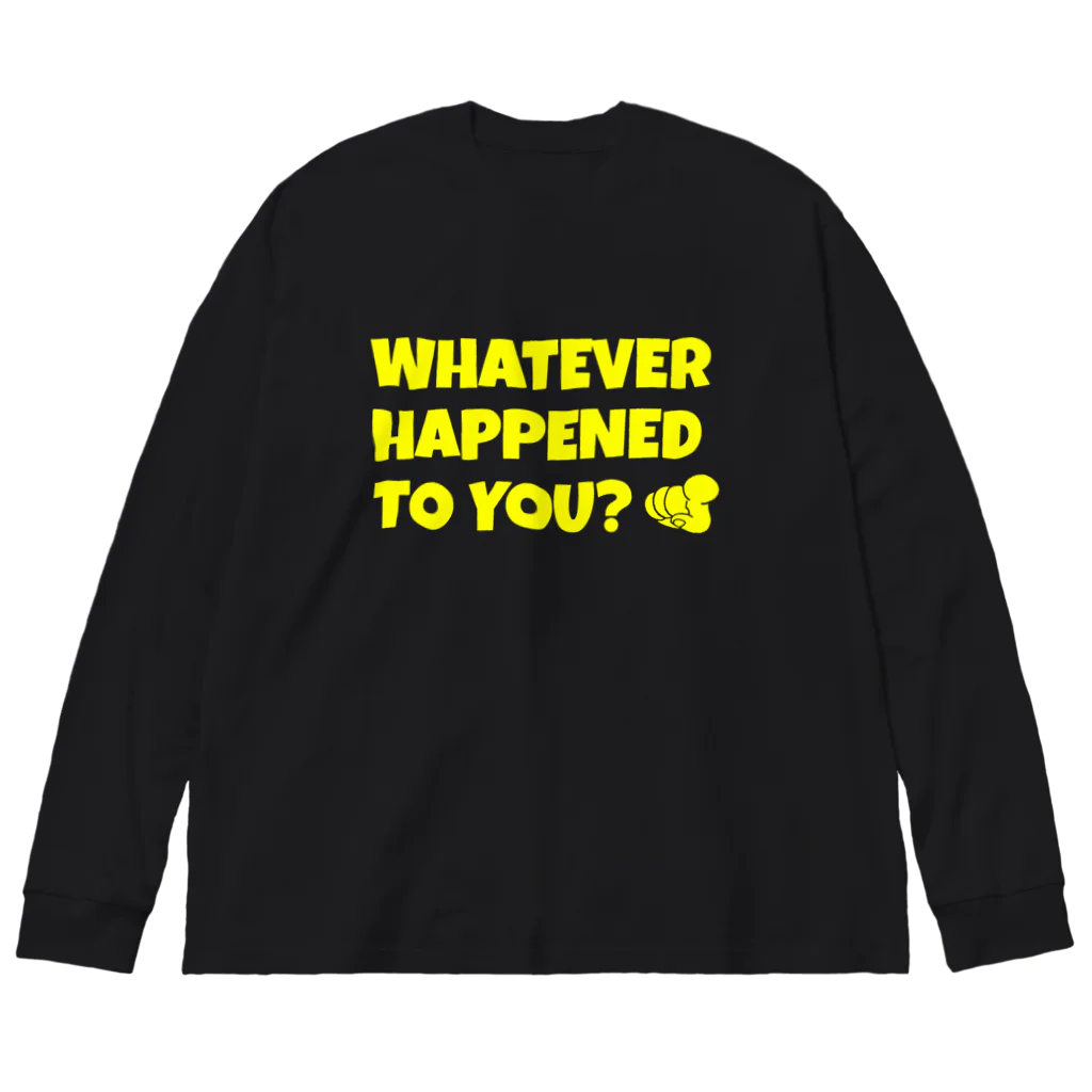 Bootleg BustersのWHATEVER HAPPENED TO YOU（黄） ビッグシルエットロングスリーブTシャツ