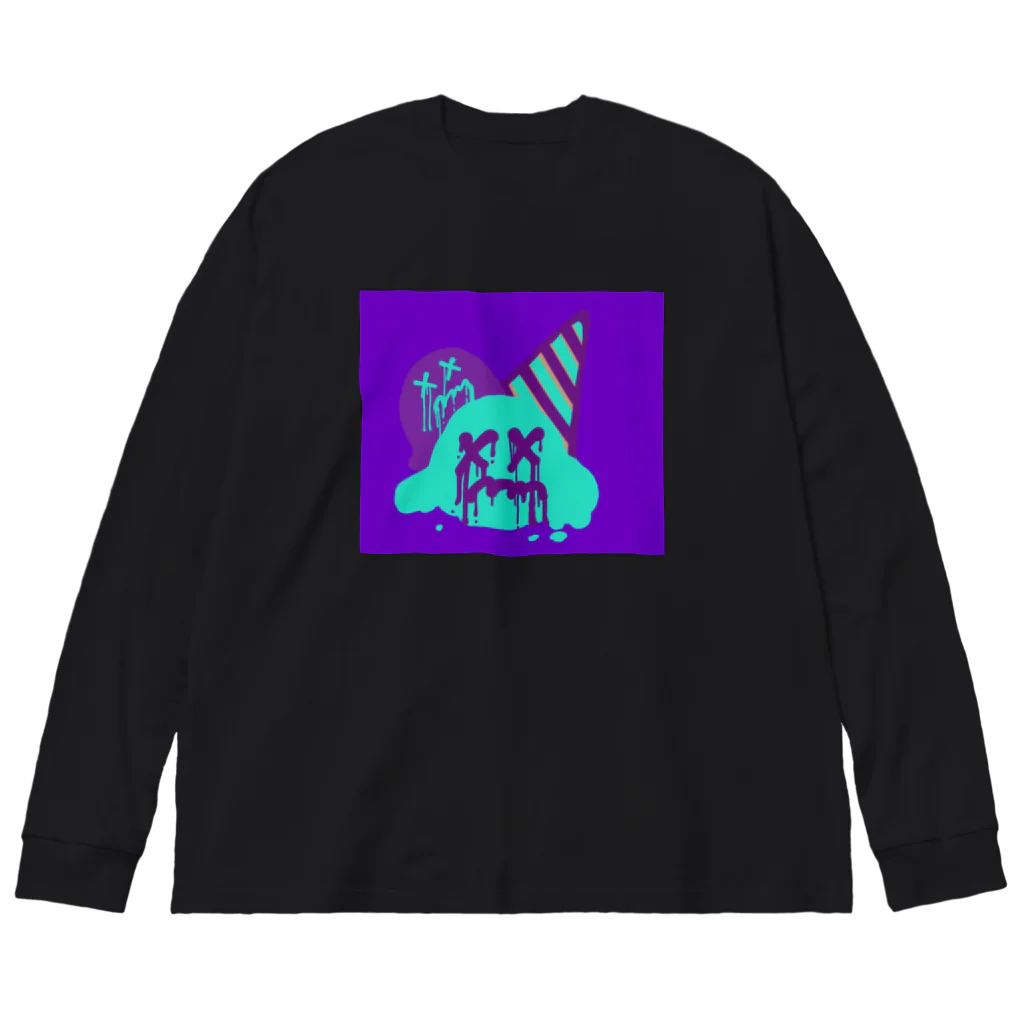 きゃべつのアイス Big Long Sleeve T-Shirt