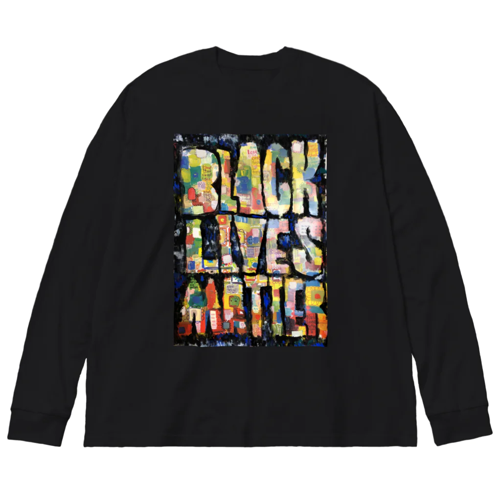 manのblack lives matter 2 ビッグシルエットロングスリーブTシャツ