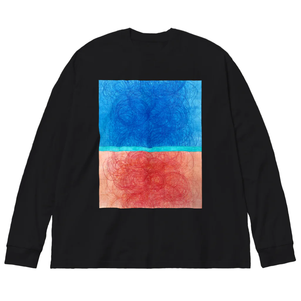 omuramのpattern 2020-1 Big Long Sleeve T-Shirt