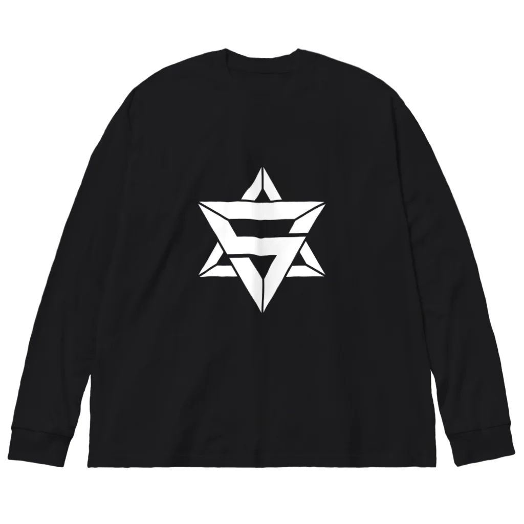 SPACEAGE ONLINE SHOPのスペースエイジ-ロゴ Big Long Sleeve T-Shirt