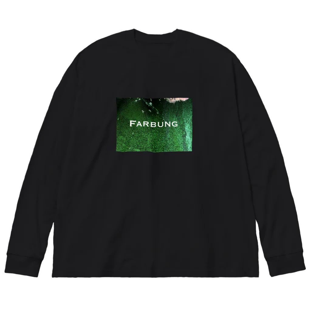 FARBUNGのプリントT-No.1 Big Long Sleeve T-Shirt