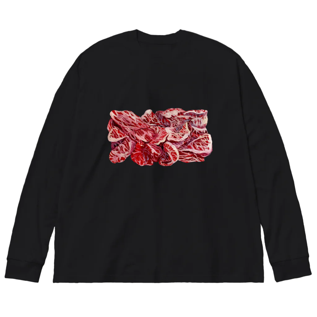 ﾐﾗｿﾌﾞのSHIMOHURI Big Long Sleeve T-Shirt