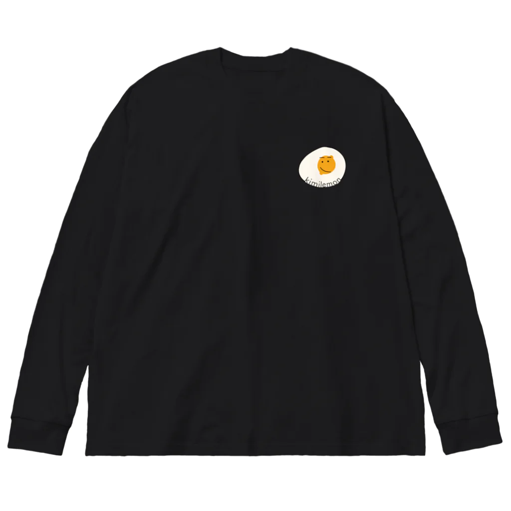 kimilemonのkimilemon smile ビッグシルエットロングスリーブTシャツ