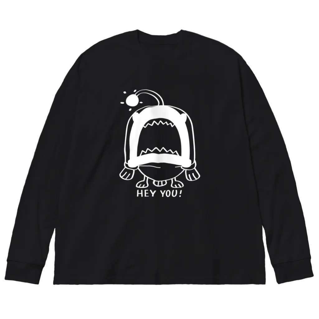 イラスト MONYAAT のCT32海の底のあんこ姫*HEY YOU!*B ビッグシルエットロングスリーブTシャツ