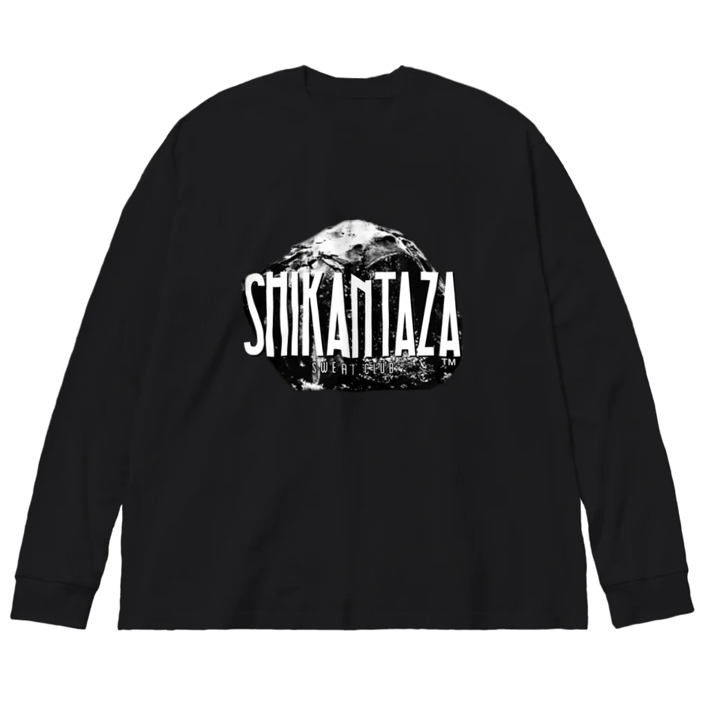 SAUNA SHIKANTAZA clubのSHIKANTAZA sweat club SAUNA ビッグシルエットロングスリーブTシャツ