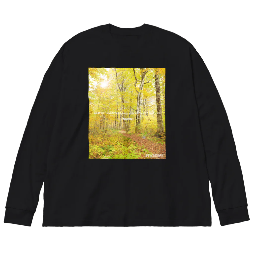 LIFE WINDOWSのLWS - AKITA Big Long Sleeve T-Shirt