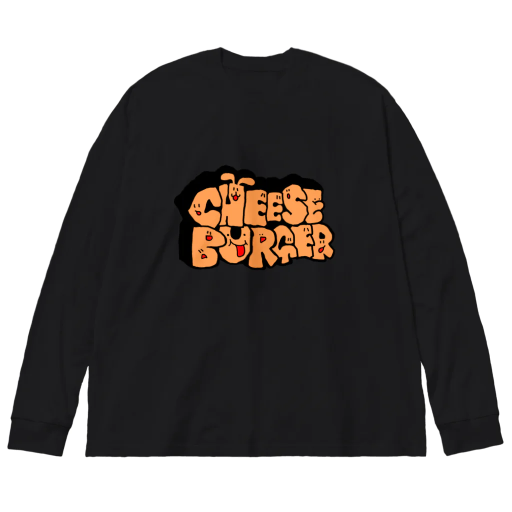 Philip McFly POP SHOPのCHEESE BURGER ビッグシルエットロングスリーブTシャツ