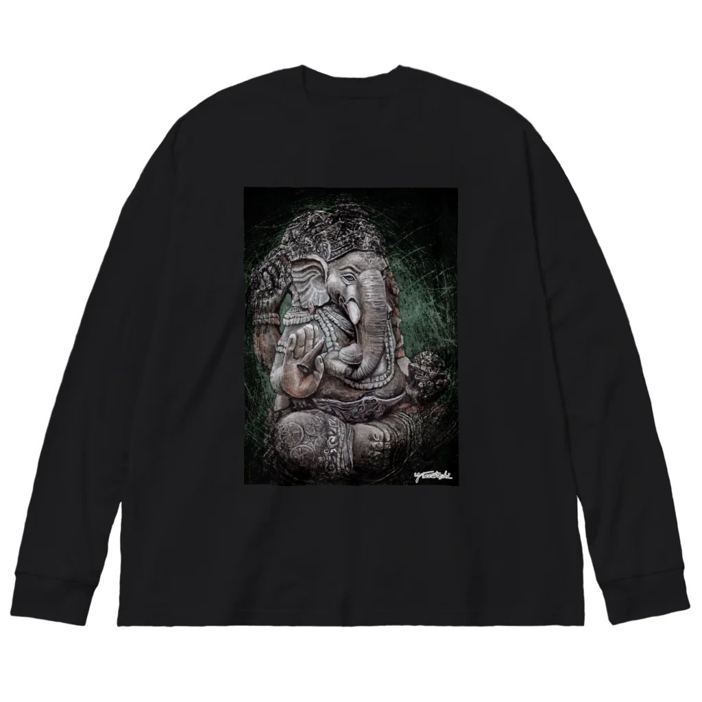 寺腰ウェブアクトのガネーシャ032 Big Long Sleeve T-Shirt