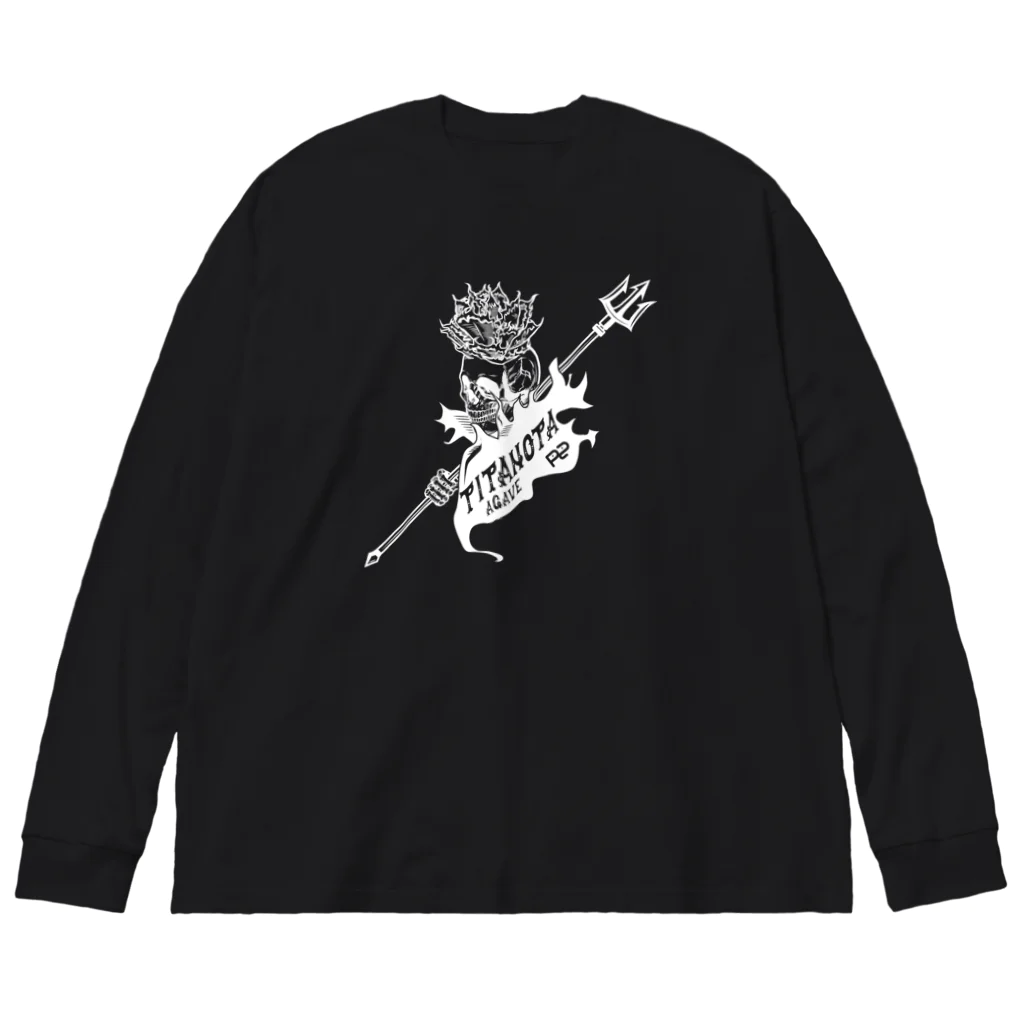 ピカ2工房のチタノタ濃色 Big Long Sleeve T-Shirt