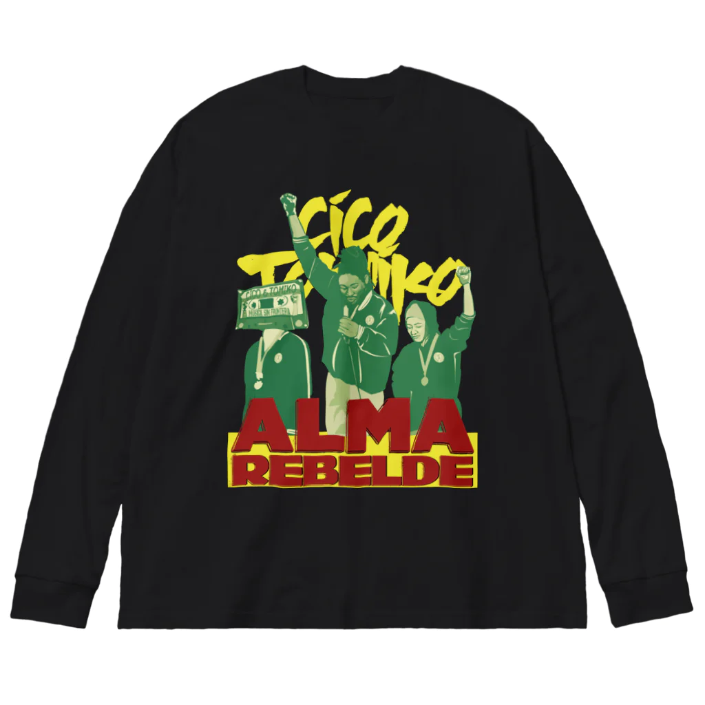 Rebel One RadioのCiCO & TOMiKO - ALMA REBELDE ビッグシルエットロングスリーブTシャツ