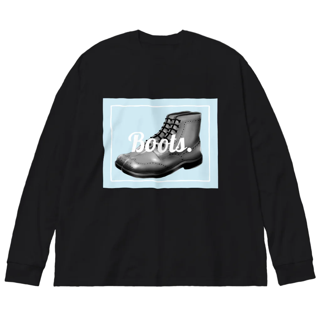 inishi's shopのBoots. ビッグシルエットロングスリーブTシャツ