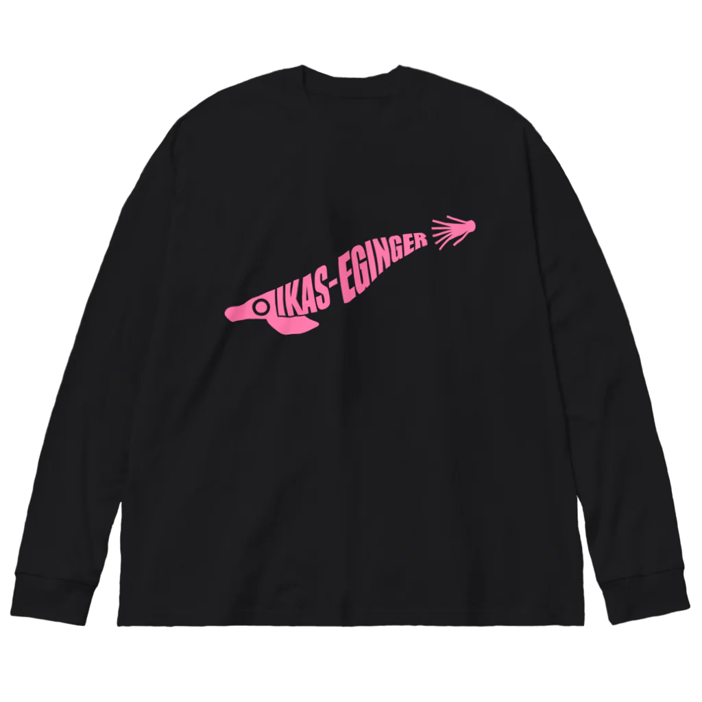 WAZAYAのIKAS-EGINGER PINK ビッグシルエットロングスリーブTシャツ