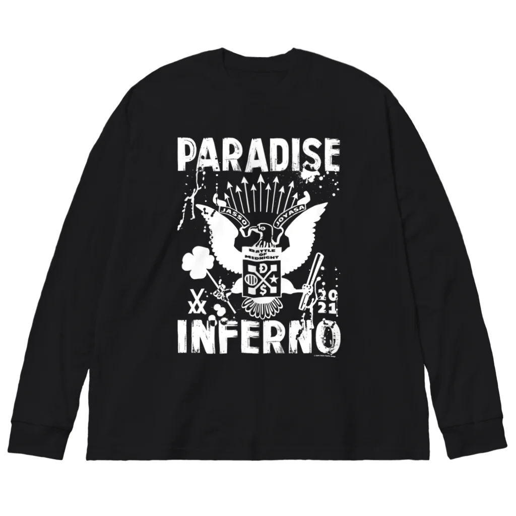 ダムダムサイコ　- Damn Damn Psycho -のPARADISE or INFERNO ビッグシルエットロングスリーブTシャツ