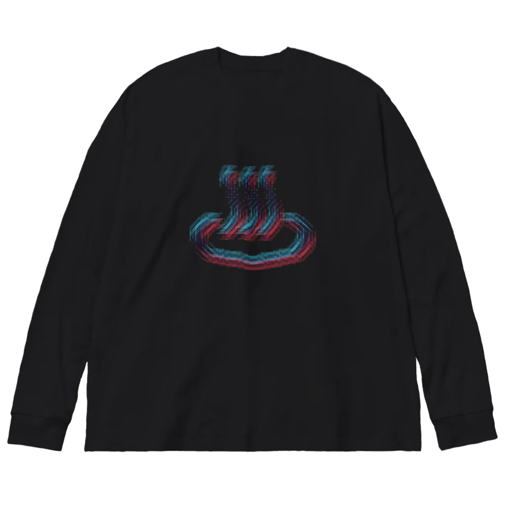 ファクトンのおしゃれな銭湯マーク Big Long Sleeve T-Shirt